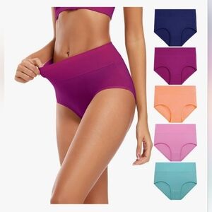 Molasus Women's Cotton Underwear 5-Pack